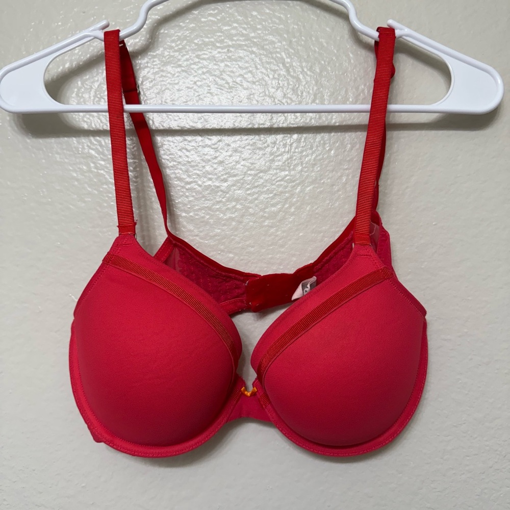 Red Women's Bra